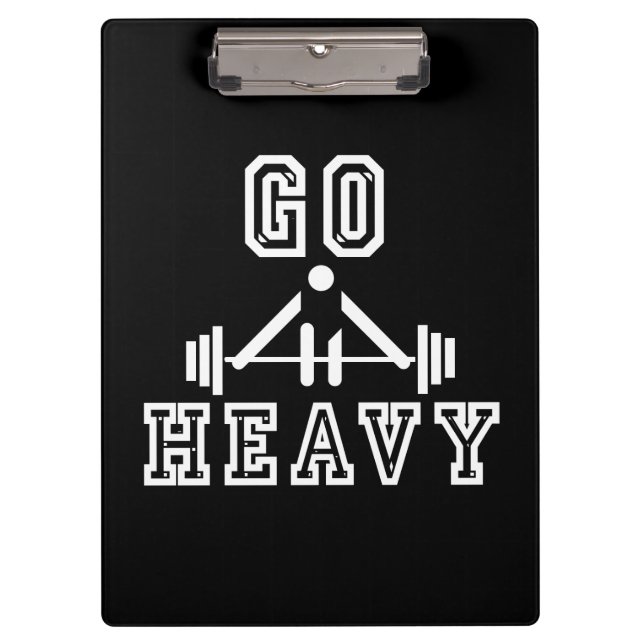 Go heavy clipboard (Front)