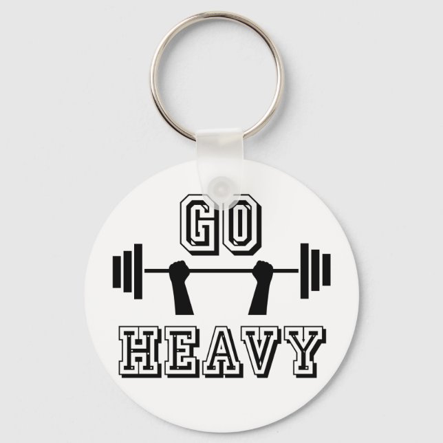 Go heavy key ring (Front)