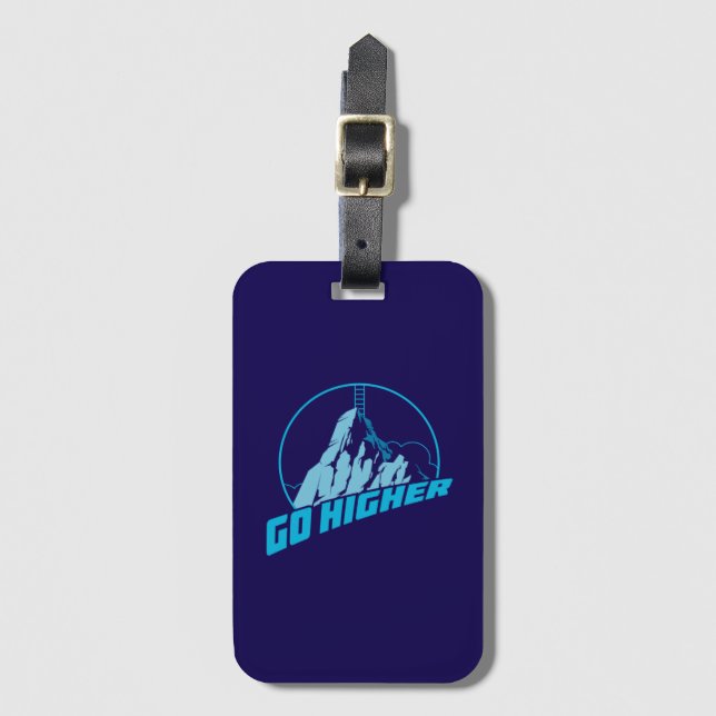 Go Higher Luggage Tag (Front Vertical)