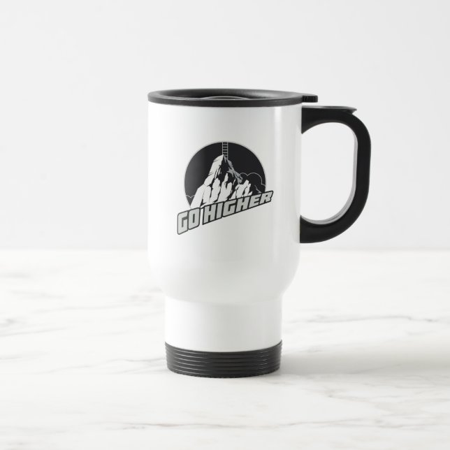 Go Higher Travel Mug (Right)