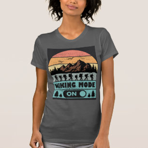 Go Hiking Mountain Hiking Outdoor Trekking T-Shirt