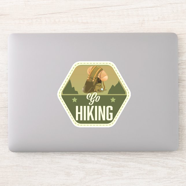 Go hiking Patch (Computer)