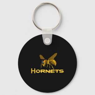 Go Hornets Footbyll Bysebyll Bysketbyll Cheer Danc Key Ring