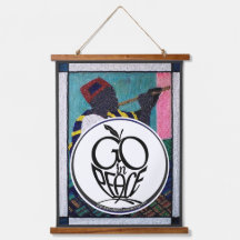 GO in PEACE Wall Topper Hanging Tapestry