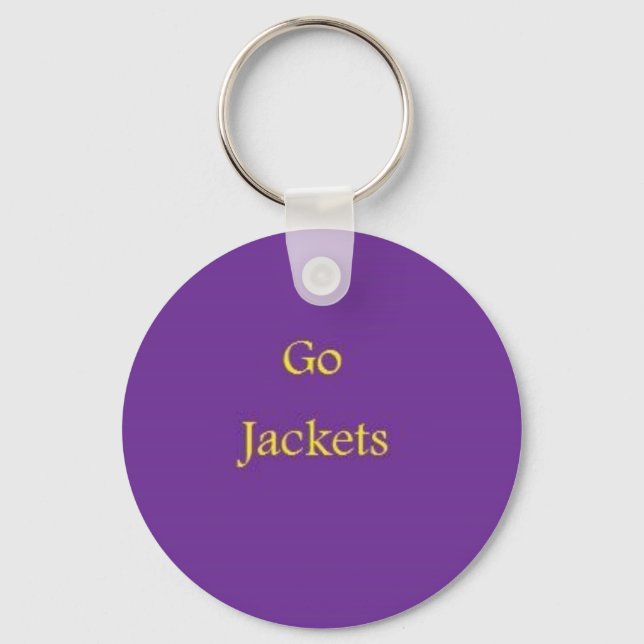 go jackets key ring (Front)