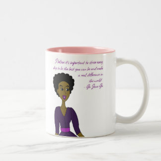 Go Jane Go Two-Tone Coffee Mug