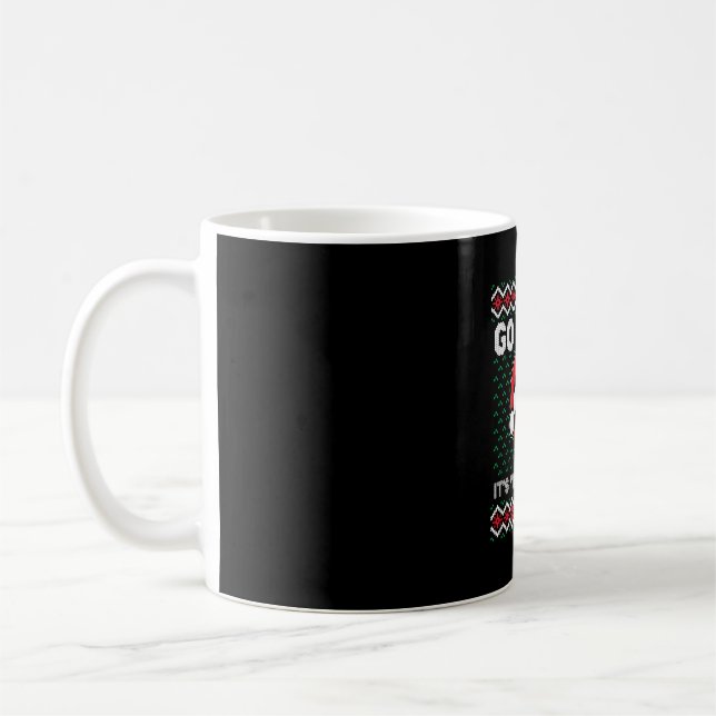 Go Jesus Birthday Team Jesus Christmas Funny Coffee Mug (Left)
