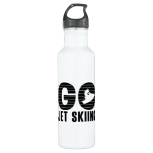 Go Jet Skiing Jet Ski Retro Jetski Jet Ski Rider 710 Ml Water Bottle