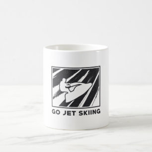 Go Jet Skiing Jet Ski Water Sports Beach Jetski Coffee Mug