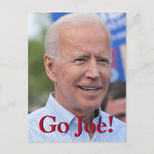 Go Joe! Postcard