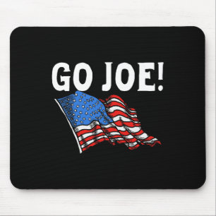 Go Joe! Vintage Joe Biden 2020 American Flag Retro Mouse Mat