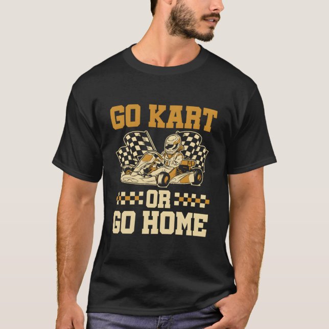 Go K Go K Racing King Go K Racer T-Shirt (Front)