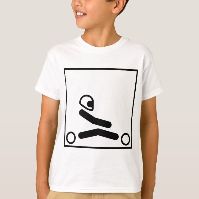 Go Kart Figure T-Shirt (Front)