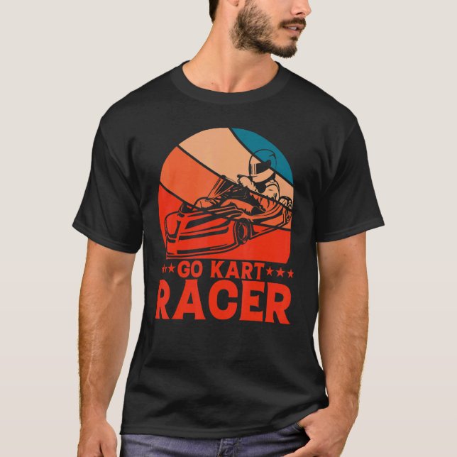 Go Kart Racer T-Shirt (Front)