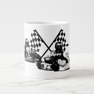 Go Kart Racers    Large Coffee Mug