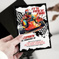 Go Kart Racing Birthday Party