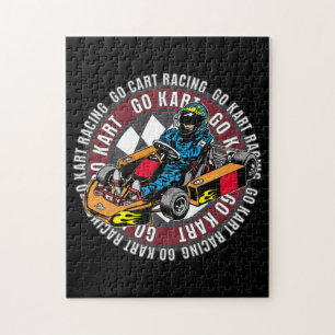 Go Kart Racing Jigsaw Puzzle
