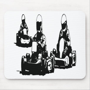 Go Kart Racing Mouse Mat
