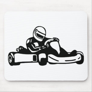 Go Kart Racing Mouse Mat