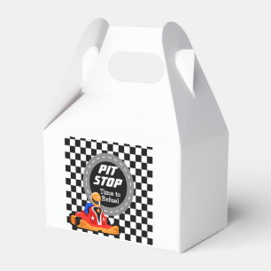 Go Kart racing Party Favour Box