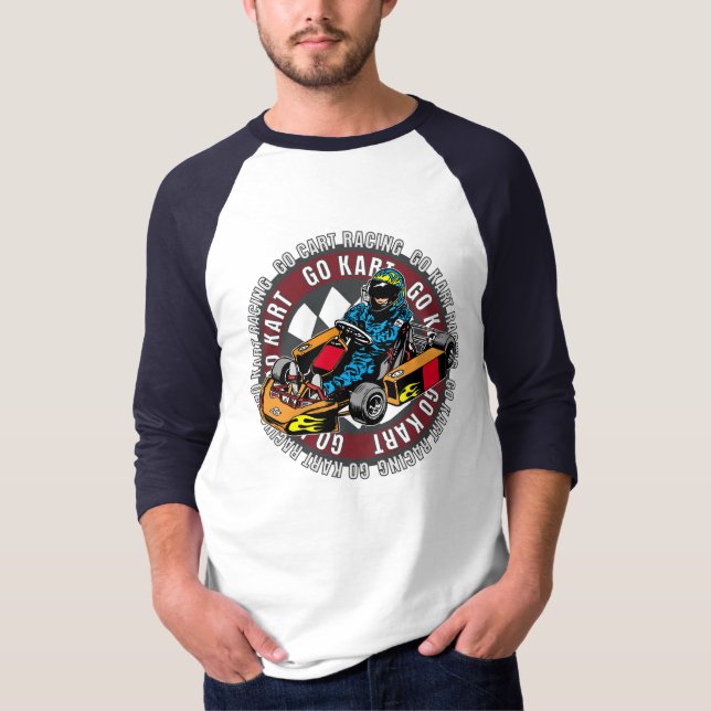 Go Kart Racing T-Shirt (Front)