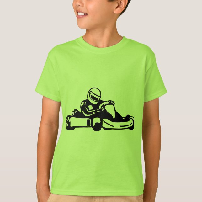 Go Kart Racing T-Shirt (Front)