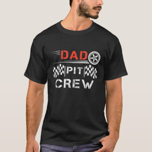 Go Kart Racing Track Dad Pit Crew Kart Racer Daddy T-Shirt