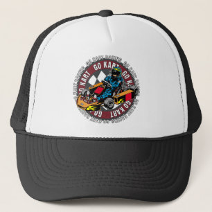 Go Kart Racing Trucker Hat
