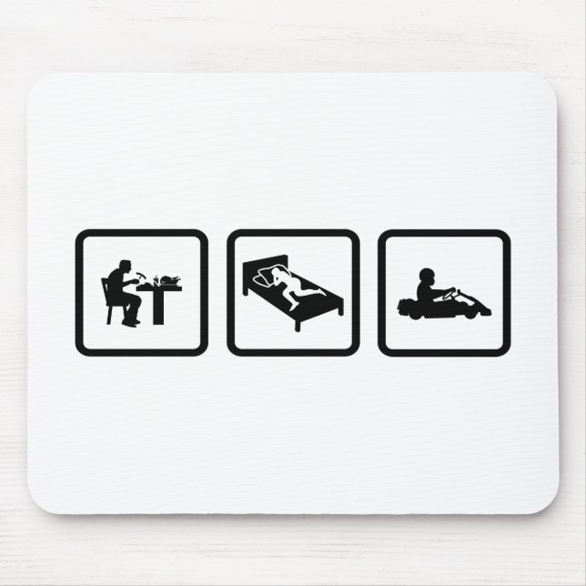 Go-Karting Mouse Mat (Front)
