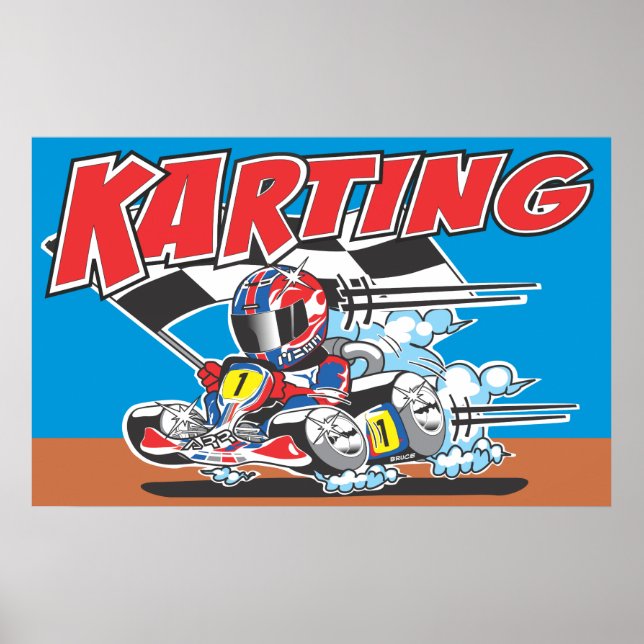 Go Karting Poster (Front)