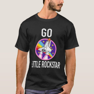 Go Little Rockstar Space Ship for Girls T-Shirt