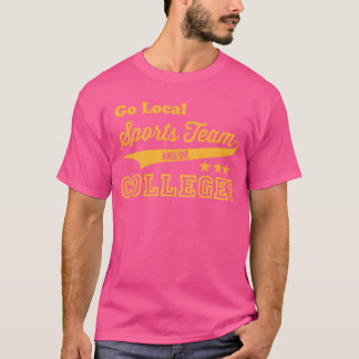 Go Local Sportseam And Or College retro T-Shirt