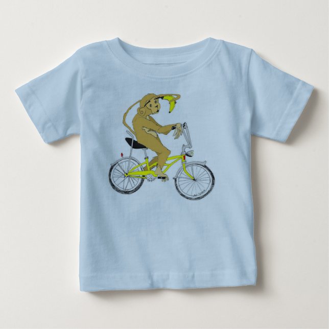 Go monkey go! baby T-Shirt (Front)
