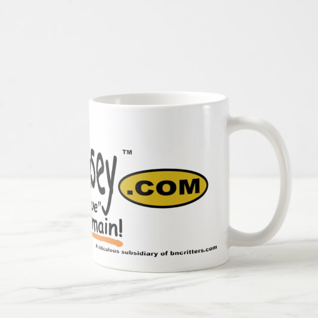 Go Mousey dotCOM mug (Right)