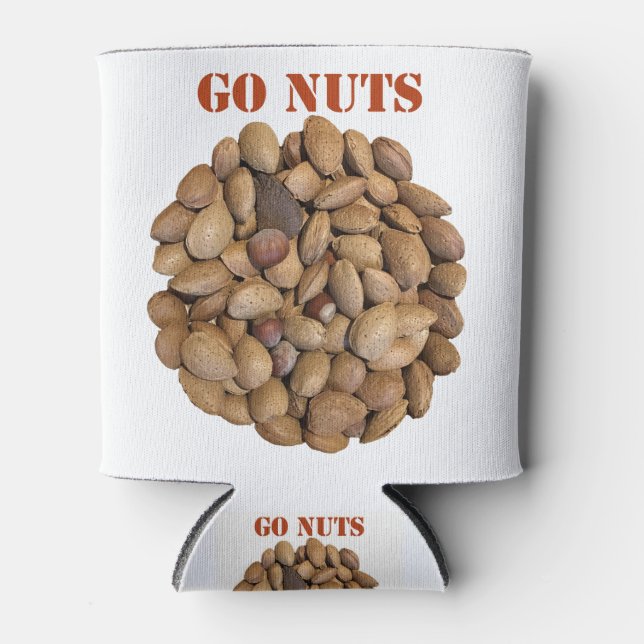 Go Nuts Can Cooler (Front)