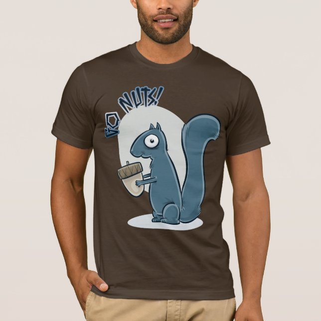 Go Nuts! Squirrel T-shirt (Front)