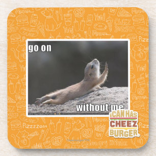Go on withouth me coaster