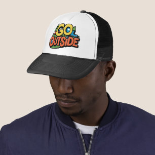 Go Outside Adventure Trucker Hat