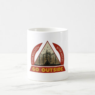 Go Outside Camping Coffee Mug