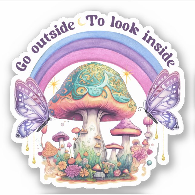 Go Outside To Look Inside, Mental Health (Front)