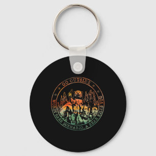 Go Outside Worse Case Scenario A Bear Kills You Ca Key Ring