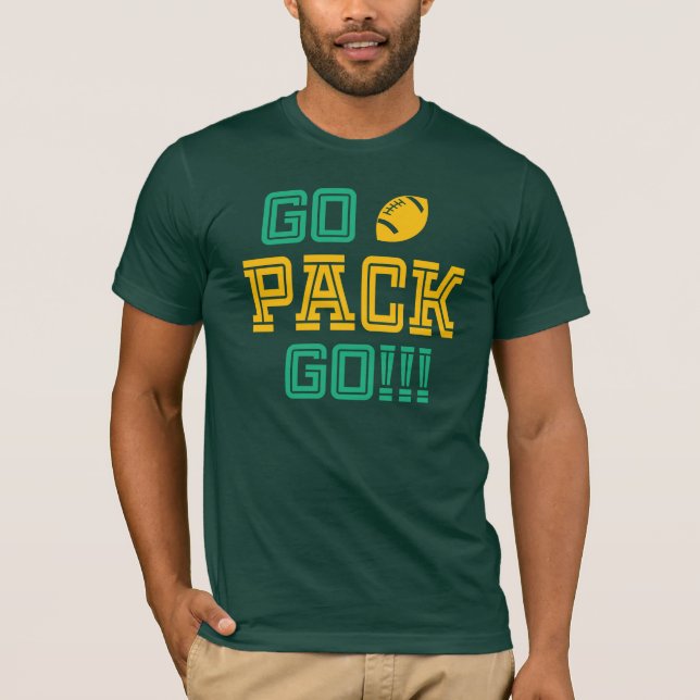 Go Pack Go! T-Shirt (Front)
