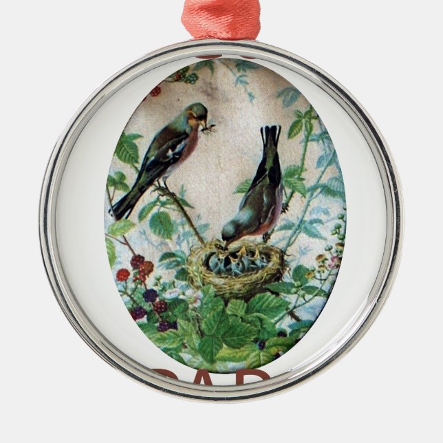 Go Papa Metal Tree Decoration (Front)