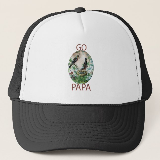 Go Papa Trucker Hat (Front)