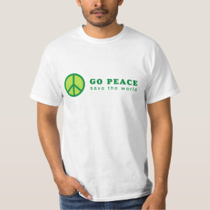 Go Peace (Green) T-Shirt