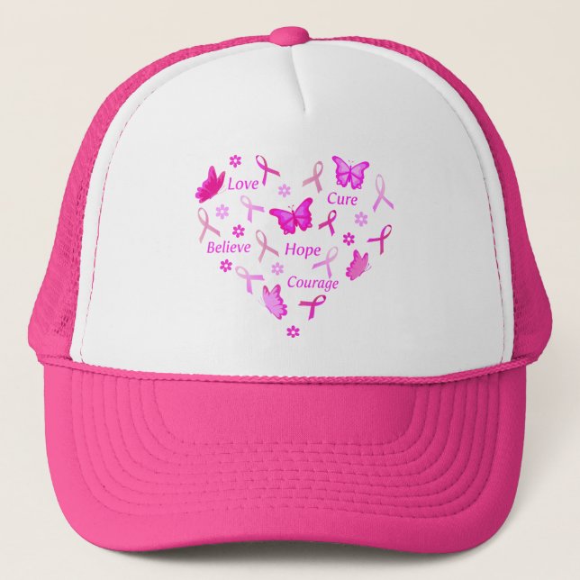 Go Pink Trucker Hat (Front)