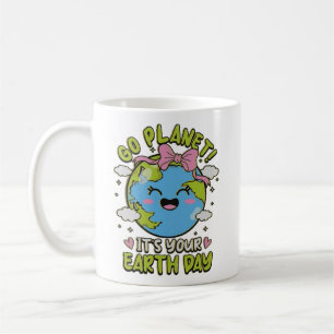 🌎 Go Planet! It’s Your Earth Day 💚 Coffee Mug