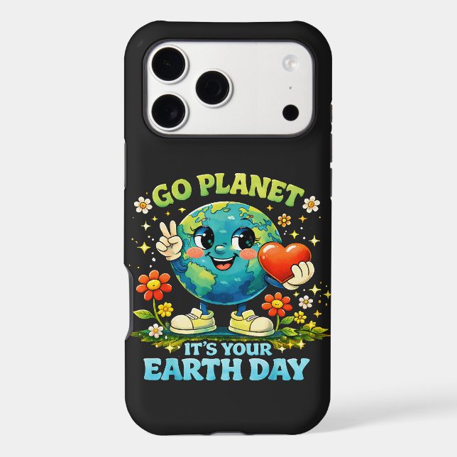  Go Planet It's Your Earth Day green (Back)
