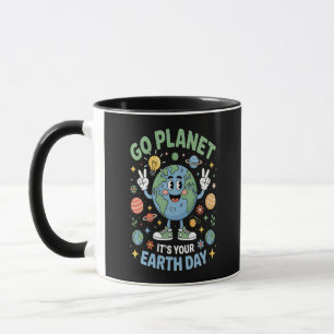Go Planet Its Your Earth Day Mug