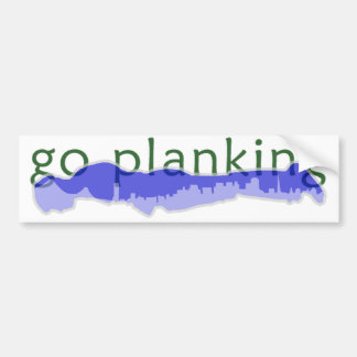 Go Planking in the City Bumper Sticker
